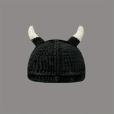Adorable Funny Handmade Knitted Hat Warm Knit Beanie Creative Monster Unisex Winter Cap Suitable for men and women.