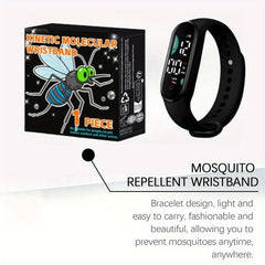 Electronic Mosquito Repelling Wristband Sports Mosquito Repelling Physical Mosquito Repelling Touch Screen Fashionable and Casual Suitable for Both Men and Women 1pc