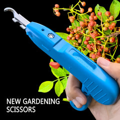 1pc Heavy Duty Gardening Scissors with Long Blades (5cm) Non Slip Grip Ergonomic Design for Fruit Pepper Floral Grafting Bottle Opening Durable Metal & Plastic Construction Sturdy Pruning Shears for Garden Kitchen Projects