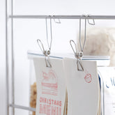 1pc Heavy Duty Stainless Steel Multi Purpose Towel Hook Space Saving Bathroom Closet Laundry Organizer No Drill Installation for Towels Robes Clothes Modern Minimalist Design for Home Hotel Spa Easy Installation with Hooks Towel Holder for