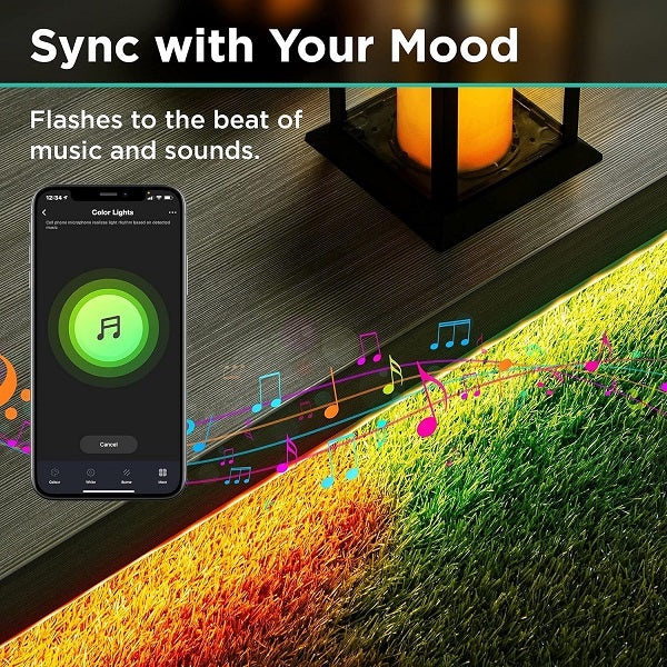 Aerbes AB-D10 5M RGB USB Low Voltage Bluetooth LED Strip Light 5V