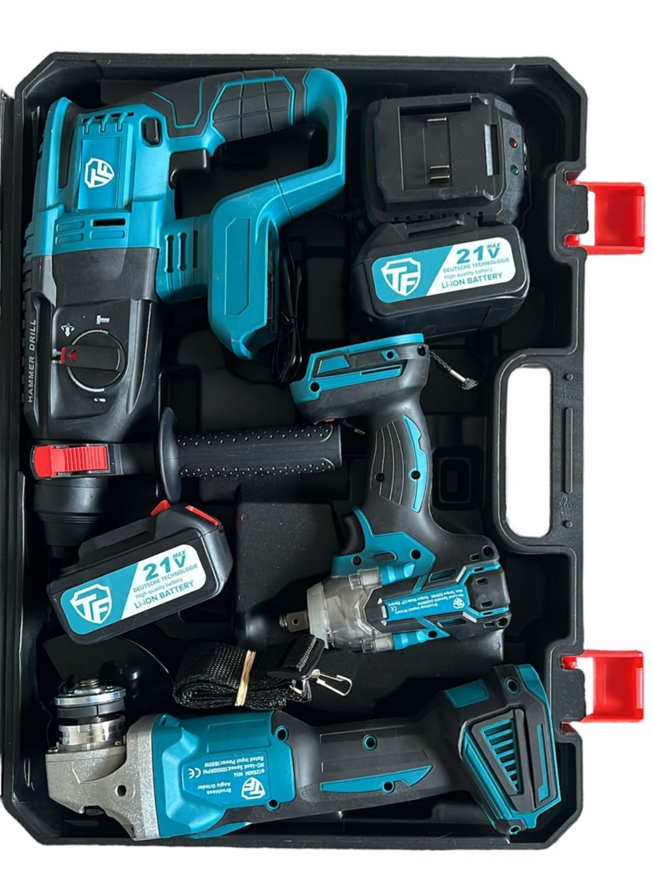 3:1 Cordless 21V PowerTool Set