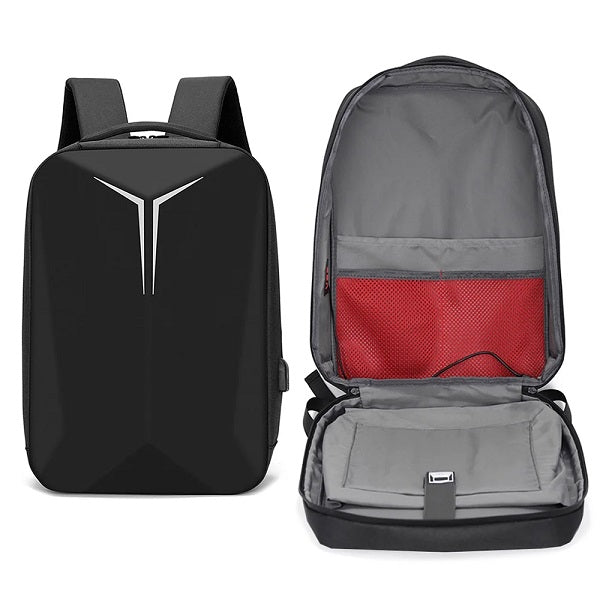 JG20375373 Large Capacity Hard Shell Backpack With USB Port