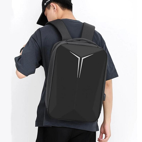 JG20375373 Large Capacity Hard Shell Backpack With USB Port