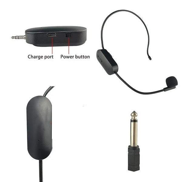 AY-101 Head Mounted UHF Wireless Microphone
