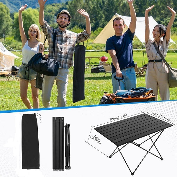 JG20375289 Foldable Camping Table 68cm x 47cm x 40cm