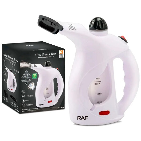 RAF R.1267W Mini 200ml Steam Iron 800W