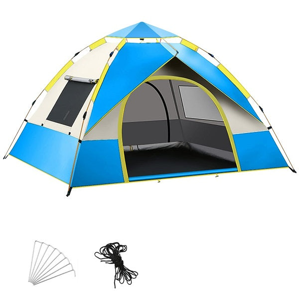 Jiageng JG20375530 Fully Automatic Floor Tent 2 Doors And 2 Windows 2m x 1.5m x 1.25m