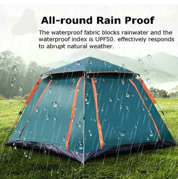 1831241 Four Corner Tent Blue 2.15m x 2.15m x 1.42m