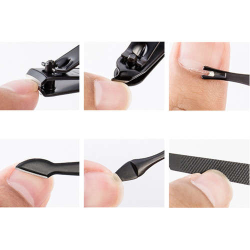 Nail Art Set 15 Pieces Nail Clipper Set Decoration Toe Nail Scissors