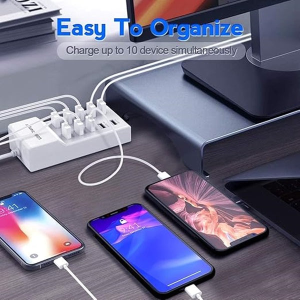 CH-650 Treqa 6USB Port + 4PD USB Hub