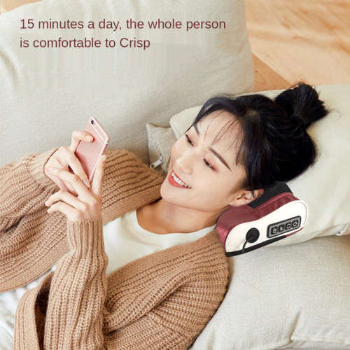 Electric Cervical Massager Plug Kneading Neck Massage Pillow
