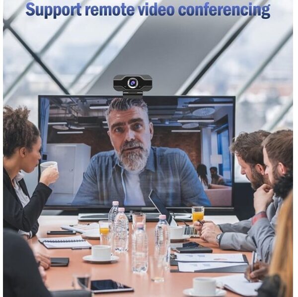 Aerbes AB-SX22 1080P Full HD Web Camera With Built In Microphone For Laptop or Desktop Zoom Calls, Online Meetings, Skype, Discord ETC