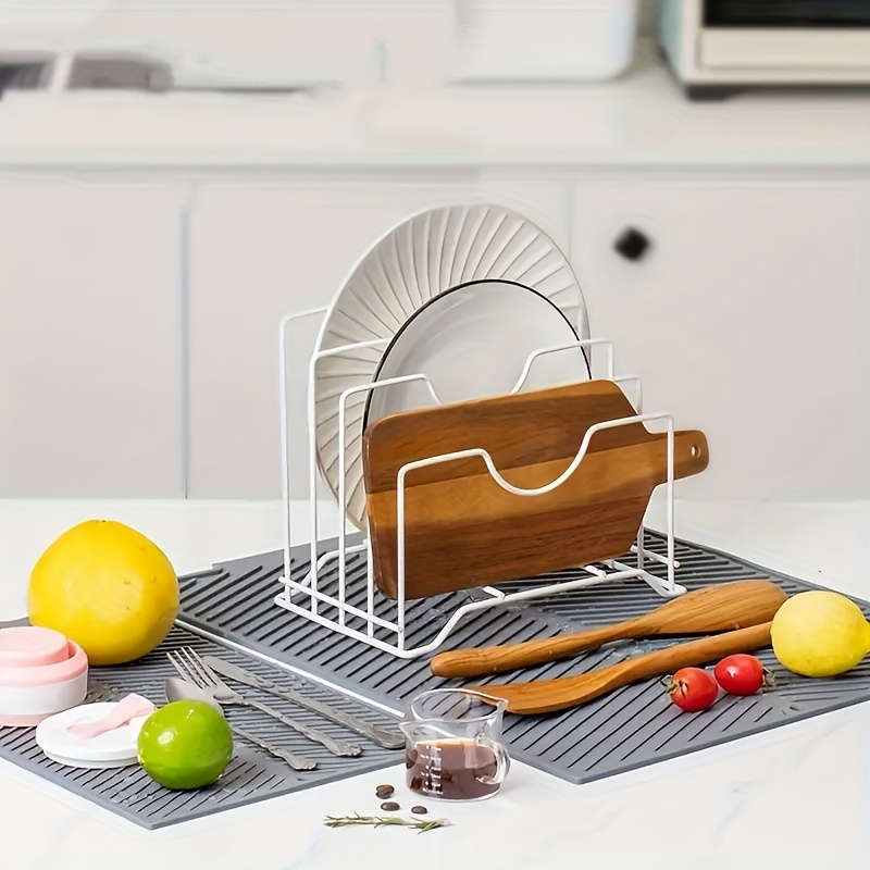 Silicone dish drying mat