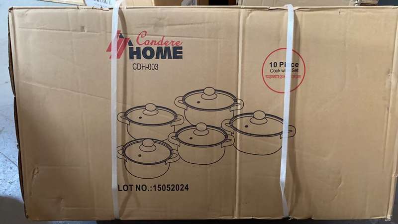 10-Piece Home Cookware Set