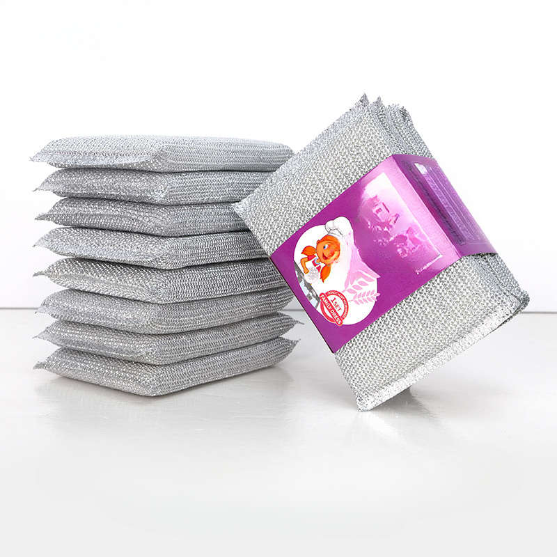 Stainless Steel Wire Mesh Scrubber Sponge