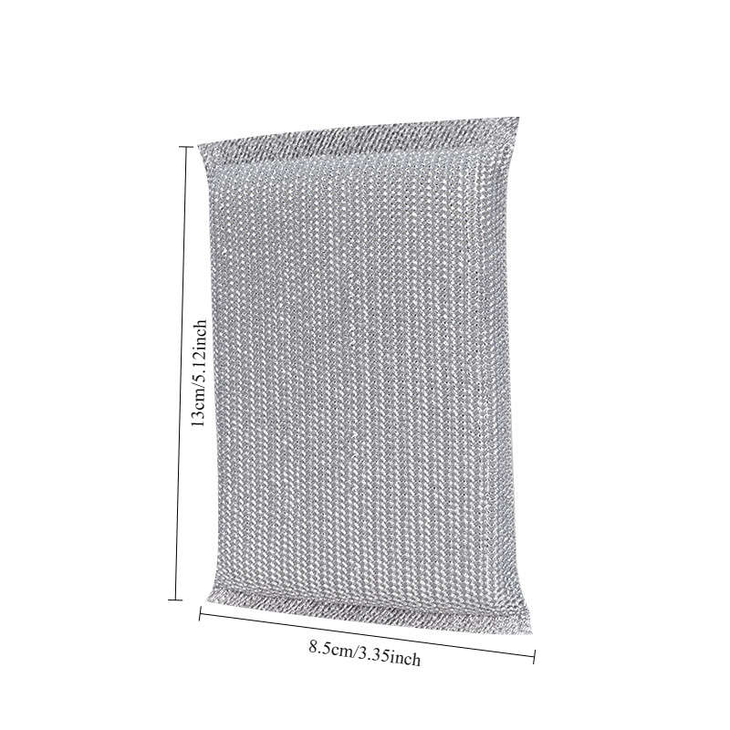 Stainless Steel Wire Mesh Scrubber Sponge