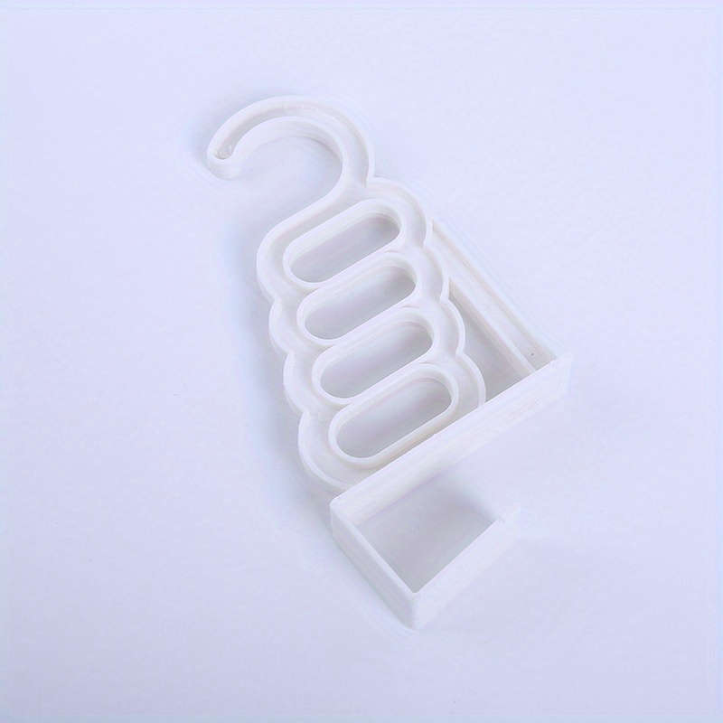 1pc Multifunctional Home Accessories Foldable Clothes Hanger Drying Rack 5 Hole Suit Bathroom Door