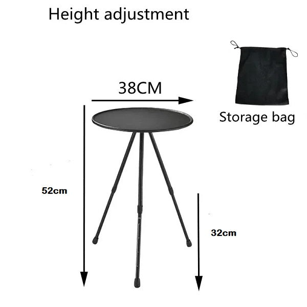JG20375671 Portable Foldable Round Outdoor Camping Braai Table