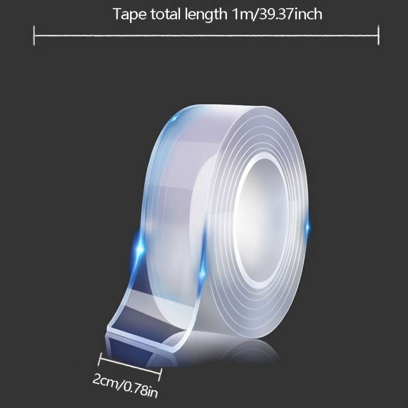 Ultra-Strong Dual-Sided Tape Transparent