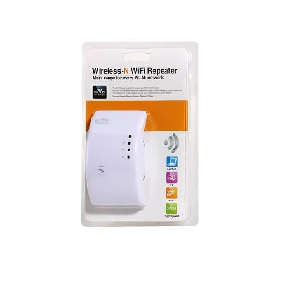 WiFi Range Extender And Repeater With 300Mbps Wireless Signal Booster And Ethernet Port