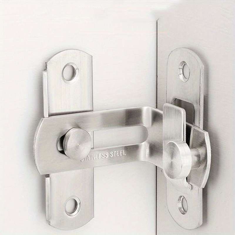 A Latch For A Home Door Made Of Stainless Steel
