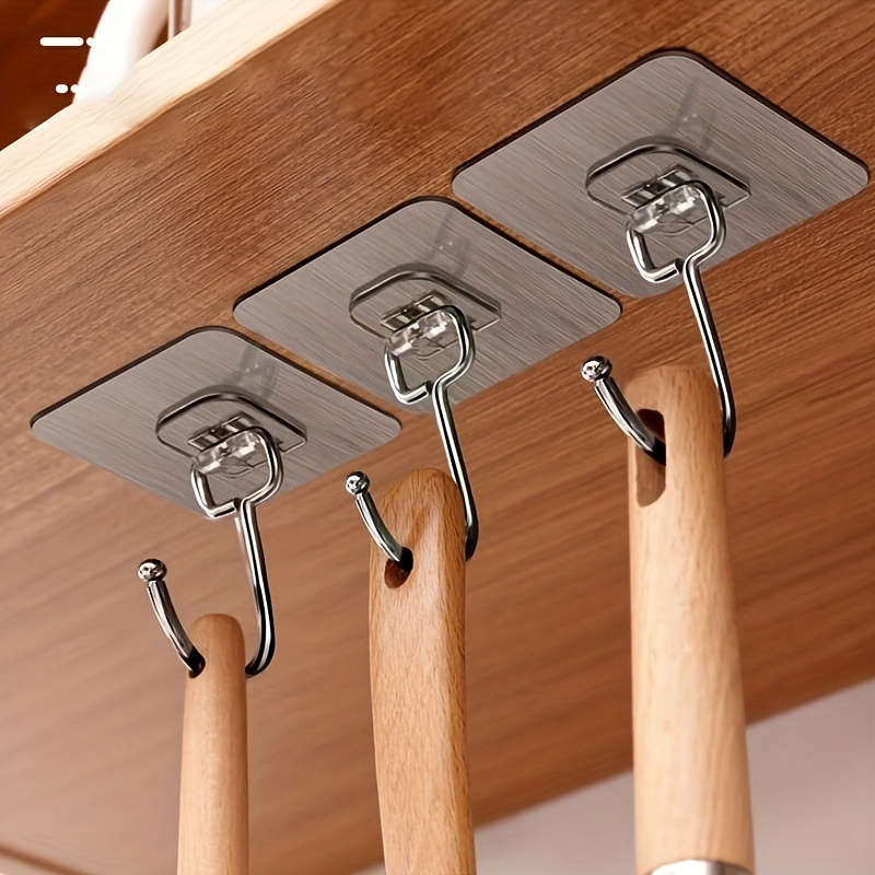 5pcs Super Strong Adhesive Wall Hooks