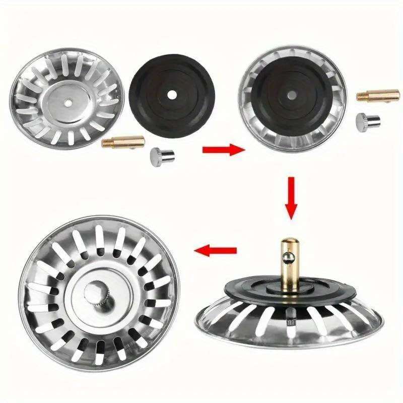 Stainless Steel Kitchen Sink Strainer