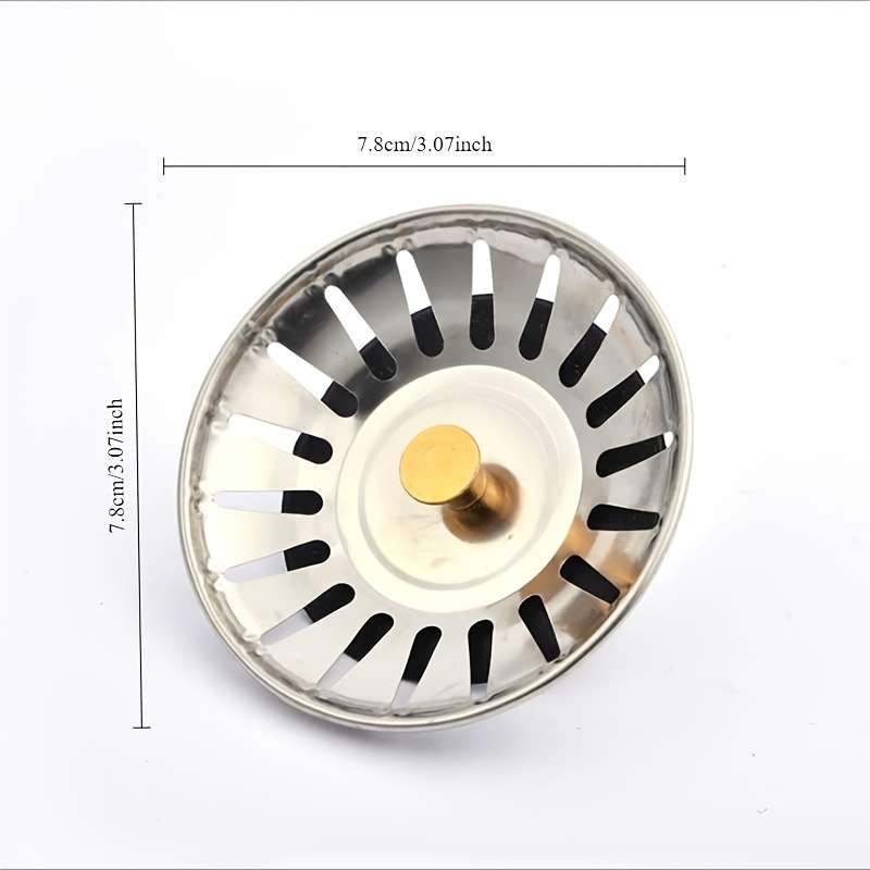 Stainless Steel Kitchen Sink Strainer