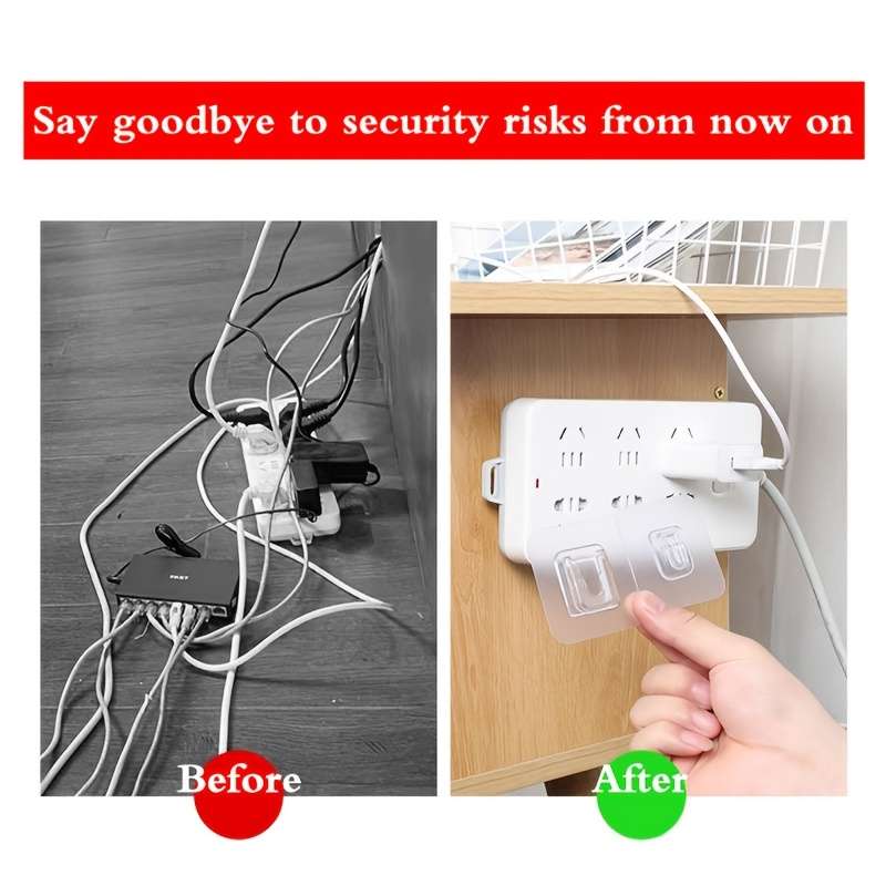 10 pairs of strong hooks, traceless and practical
