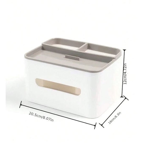 JG20375691 Tissue Paper Box With Phone Holder For Home Office