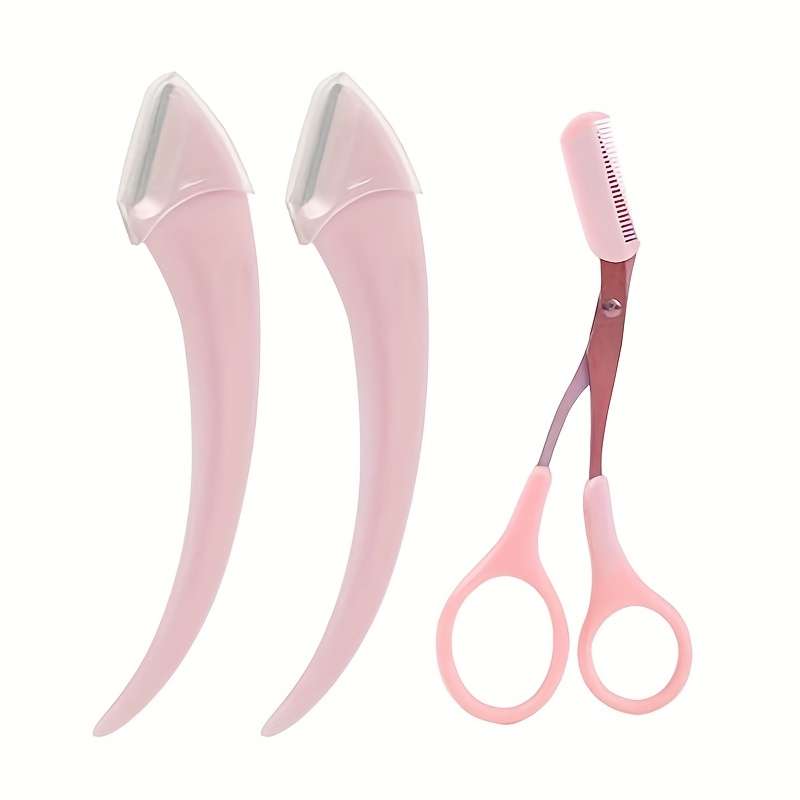 Eyebrow trimming scissors