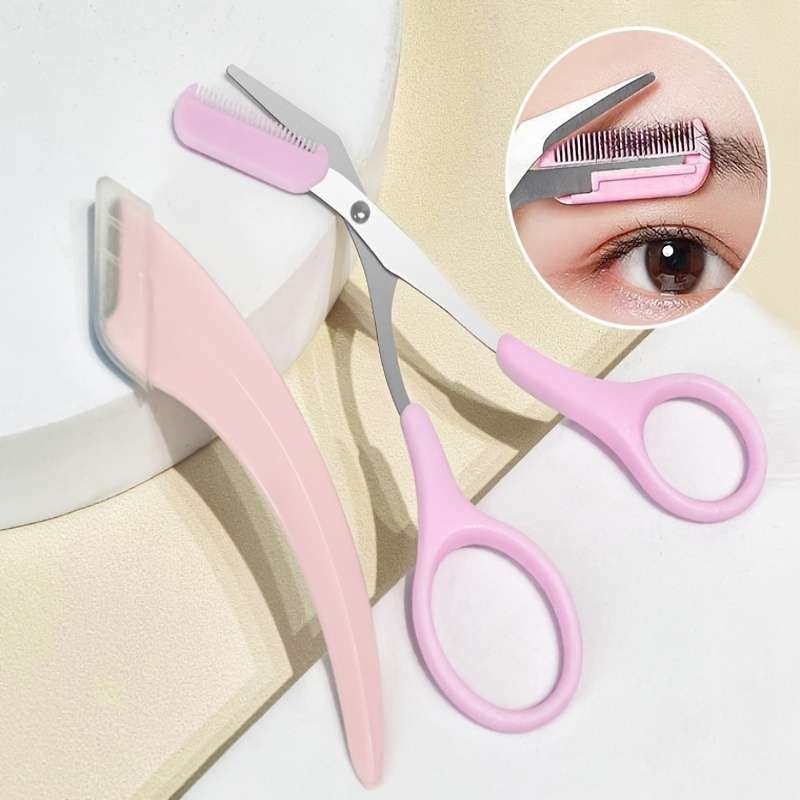 Eyebrow trimming scissors