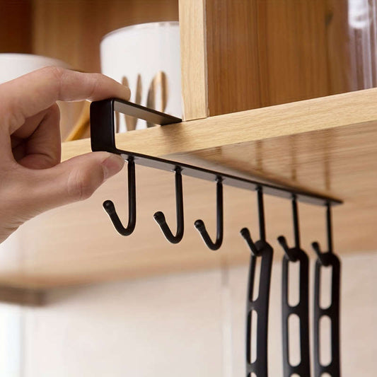 Space-saving kitchen storage rack