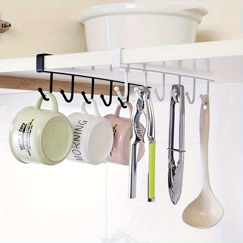 Space-saving kitchen storage rack