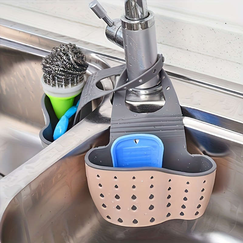 Modern Plastic Hanging Sink Organizer Kitchen Storage Rack(副本)