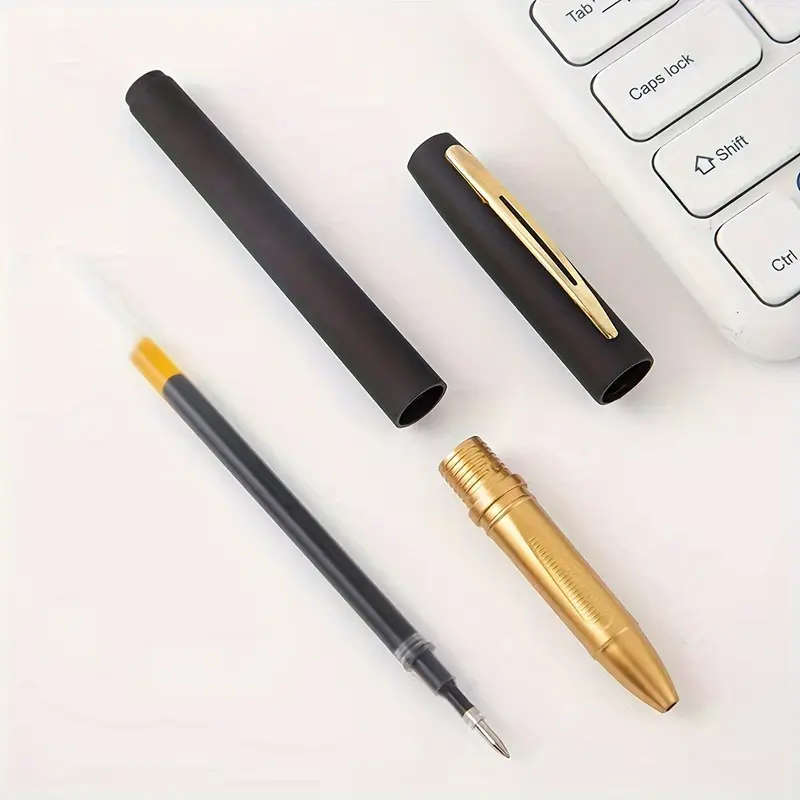 10 Pack Ultra Fine Tip Black Gel Pen Signature Pen Black Carbon Pen Water Pen Practice Large Capacity