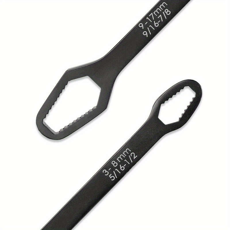 1 piece universal self-adjusting multi-function wrench