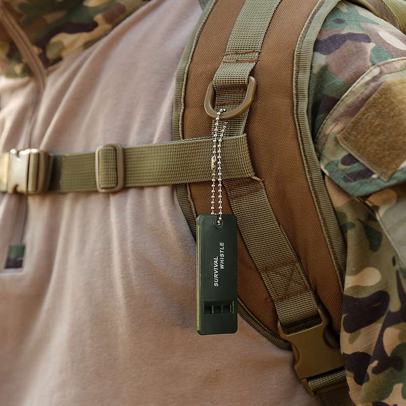 High frequency survival whistle for outdoor adventures