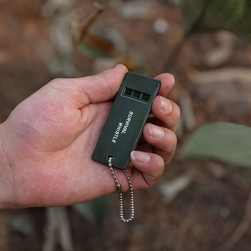 High frequency survival whistle for outdoor adventures