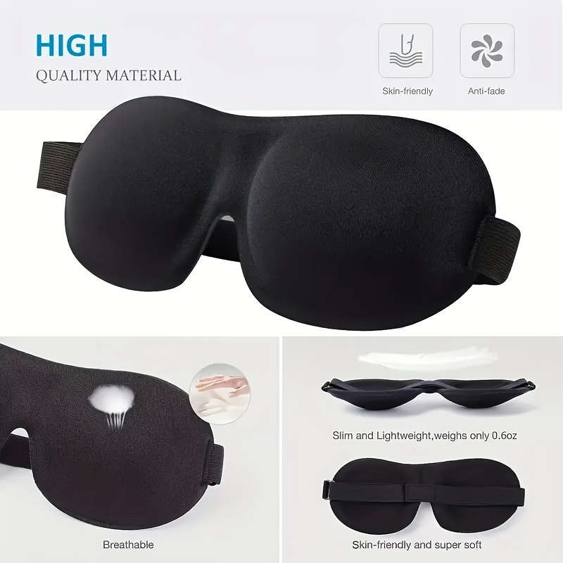 Ultra Comfort 3D Contour Sleep Mask - Light Blocking