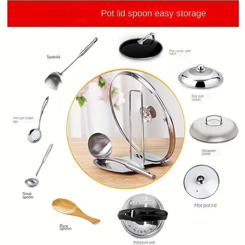Stainless steel kitchen storage rack