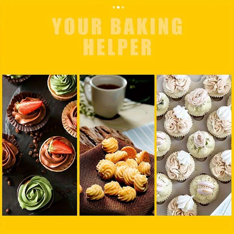 Reusable Silicone Cake Toppers