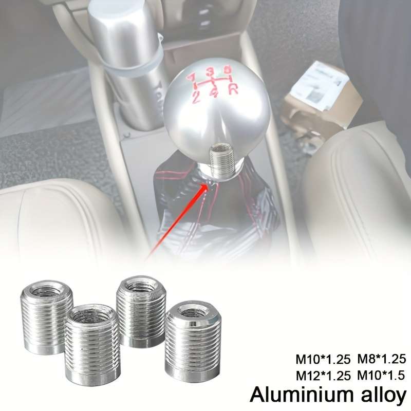 1 piece aluminum alloy shift knob adapter