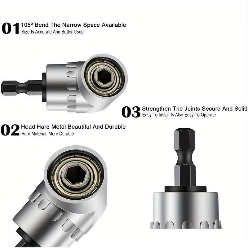 1 piece 105 degree angle head electric angle wrench