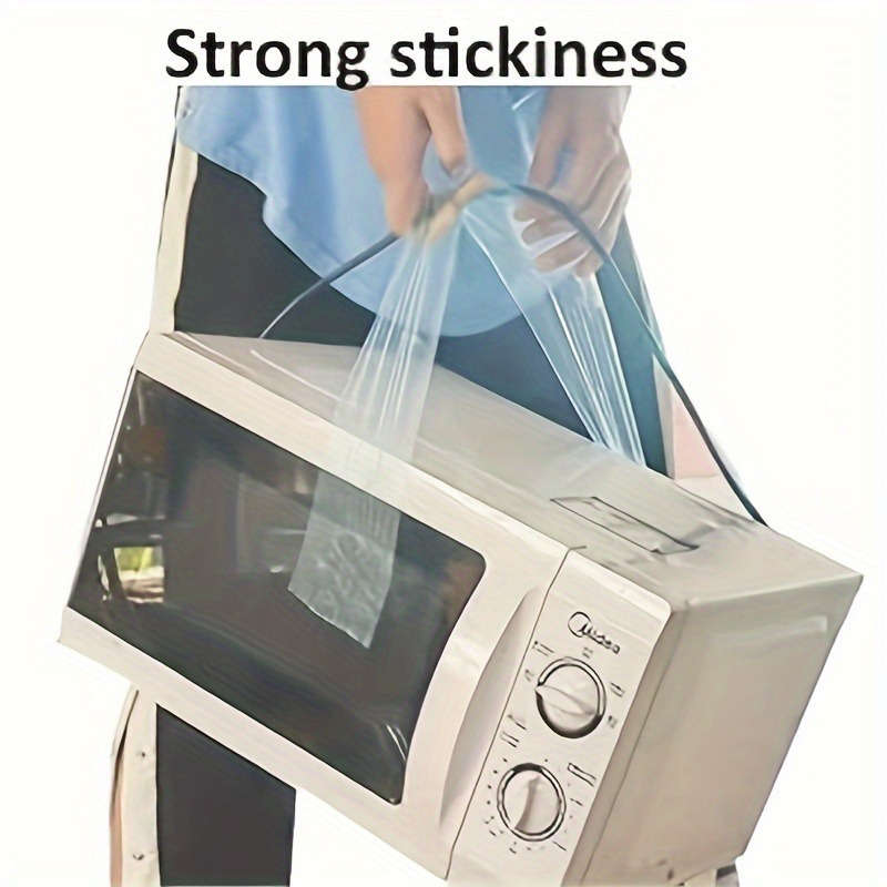1 piece of heavy duty clear polyethylene repair tape