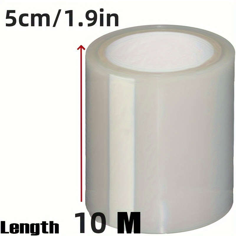 1 piece of heavy duty clear polyethylene repair tape