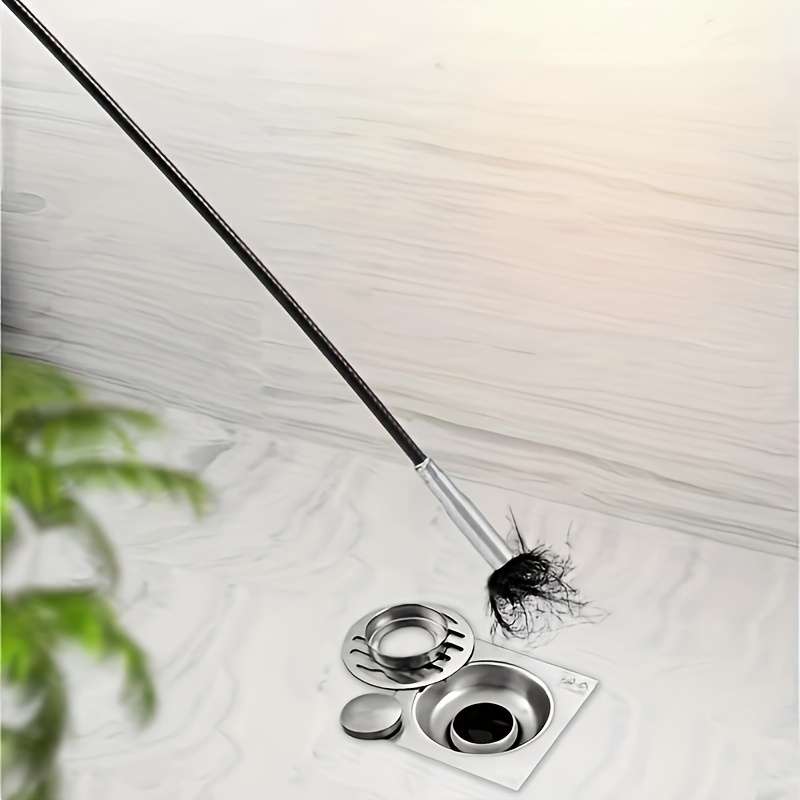 1 piece multifunctional metal pipe snake