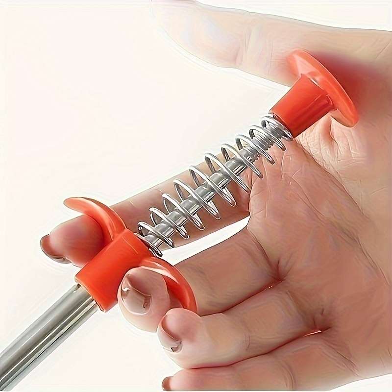 1 piece multifunctional metal pipe snake