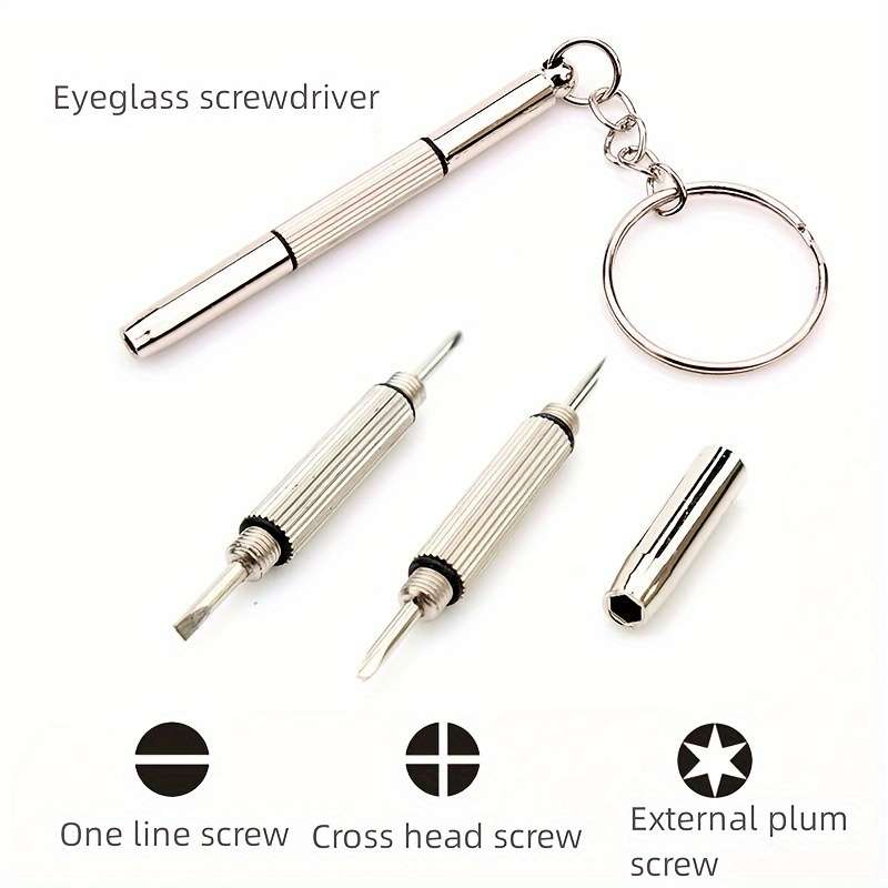 3-in-1 portable glasses repair tool